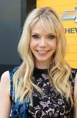 RIKI LINDHOME at The Lego Batman Movie Premiere in Los Angeles 02/04/2017