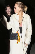 RITA ORA Arrives at a Birthday Dinner at Matsuhisa in Beverly Hills 02/18/2017