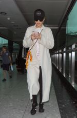 RITA ORA at Heathrow Airport in London 02/21/2017