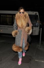 RITA ORA at Heathrow Airport in London 02/27/2017