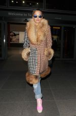 RITA ORA at Heathrow Airport in London 02/27/2017