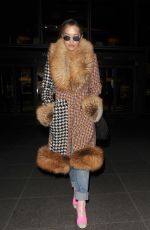 RITA ORA at Heathrow Airport in London 02/27/2017