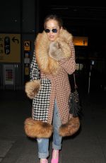 RITA ORA at Heathrow Airport in London 02/27/2017