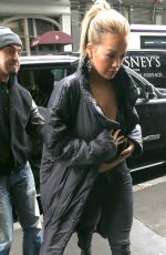 RITA ORA Out and About in New York 02/07/2017