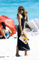 ROCKY BARNES at a Beach in Miami 02/05/2017