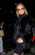 ROMEE STRIJD and ELSA HOSK Arrives at Jeremy Scott Fashion Show at NYFW 02/10/2017