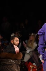 ROMEE STRIJD at Jremy Scott Fashion Show in New York 02/10/2017