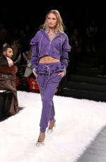 ROMEE STRIJD at Jremy Scott Fashion Show in New York 02/10/2017