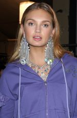 ROMEE STRIJD at Jremy Scott Fashion Show in New York 02/10/2017