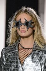 ROMEE STRIJD at Jremy Scott Fashion Show in New York 02/10/2017