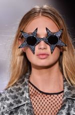 ROMEE STRIJD at Jremy Scott Fashion Show in New York 02/10/2017