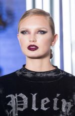 ROMEE STRIJD at Philipp Plein Fashion Show in New York 02/13/2017