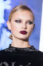 ROMEE STRIJD at Philipp Plein Fashion Show in New York 02/13/2017