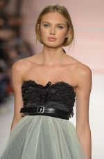 ROMEE STRIJD at Philosophy di Lorenzo Serafini Fashion Show in Milan 02/25/2017