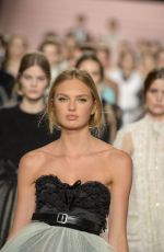 ROMEE STRIJD at Philosophy di Lorenzo Serafini Fashion Show in Milan 02/25/2017
