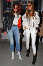 ROMEE STRIJD Leaves Ralph Lauren Fashion Show in New York 02/15/2017
