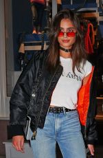ROMEE STRIJD Leaves Ralph Lauren Fashion Show in New York 02/15/2017