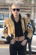 ROMEE STRIJD Out and About in Milan 02/22/2017