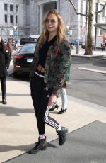 ROMEE STRIJD Out in Milan 02/21/2017