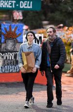 ROONEY MARA and Joaquin Phoenix Night Out in Los Angeles 02/04/2017