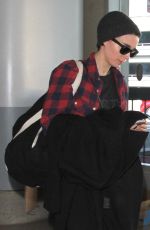ROONEY MARA at Los Angeles International Airport 02/01/2017