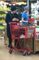 ROONEY MARA Shopping at Trader Joe