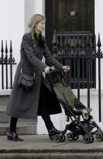 ROSAMUND PIKE Out and About in London 02/03/2017