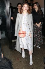 ROSE LESLIE Leaves Her Hotel in New York 02/12/2017