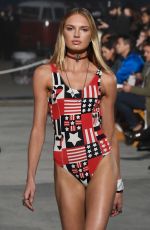 ROMEE STRIJD at Tommyland Tommy Hilfiger Spring 2017 Fashion Show in Venice 02/08/2017