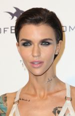 RUBY ROSE at 25th Annual Elton John Aids Foundation’s Oscar Viewing Party in Hollywood 02/26/2017