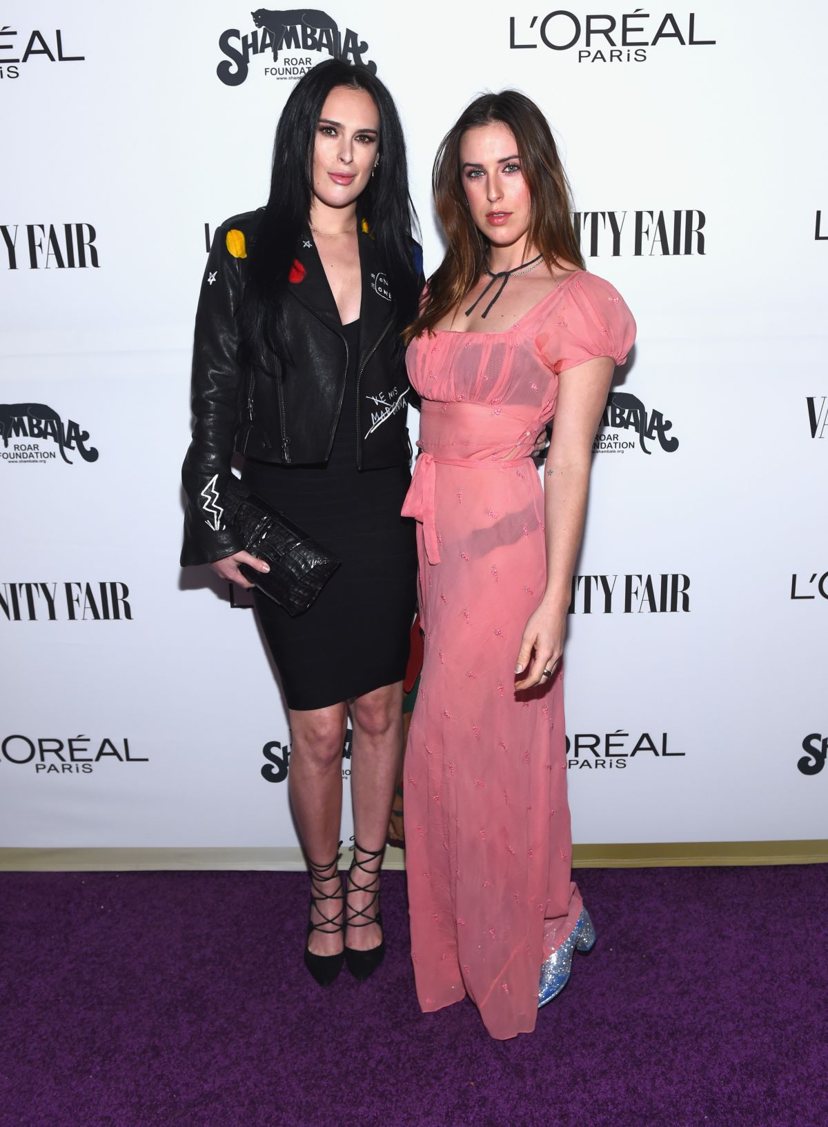 RUMER and SCOUT WILLIS at Vanity Fair and L’Oreal Paris Toast to Young ...