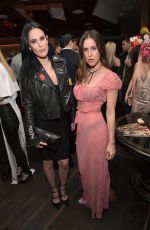 RUMER and SCOUT WILLIS at Vanity Fair and L’Oreal Paris Toast to Young Hollywood in West Hollywood 02/21/2017