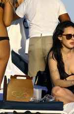 RUMER WILLIS in Bikini on the Beach in Miami 02/05/2017