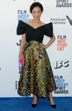 RUTH NEGGA at 2017 Film Independent Spirit Awards in Santa Monica 02/25/2017