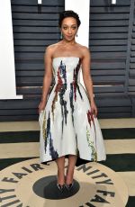 RUTH NEGGA at 2017 Vanity Fair Oscar Party in Beverly Hills 02/26/2017