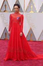 RUTH NEGGA  at 89th Annual Academy Awards in Hollywood 02/26/2017