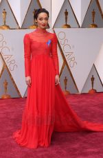 RUTH NEGGA  at 89th Annual Academy Awards in Hollywood 02/26/2017