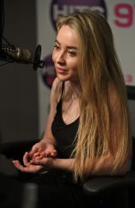 SABRINA CARPENTER at Hits 97.3 Radio in Miami 02/06/2017