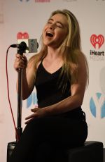 SABRINA CARPENTER at Hits 97.3 Radio in Miami 02/06/2017