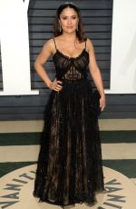 SALMA HAYEK at 2017 Vanity Fair Oscar Party in Beverly Hills 02/26/2017