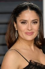 SALMA HAYEK at 2017 Vanity Fair Oscar Party in Beverly Hills 02/26/2017