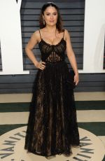 SALMA HAYEK at 2017 Vanity Fair Oscar Party in Beverly Hills 02/26/2017