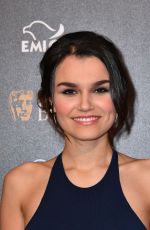 SAMANTHA BARKS at Bafta Gala Dinner in London 02/09/2017