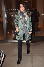 SAMANTHA BARKS Leaves Her Hotel in New York 02/17/2017