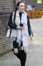 SAMANTHA LAVERY Arrives at X-Factor Live Tour 2017 Rehearsals in London 02/09/2017
