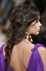 SARA SAMPAIO at Alberta Ferretti Fashion Show in Milan 02/22/2017