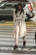 SARA SAMPAIO at LAX Airport in Los Angeles 02/08/2017