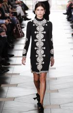 SARA SAMPAIO at Tory Burch Fashion Show at NYFW in New York 02/14/2017