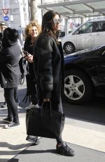 SARA SAMPAIO Out and About in Milan 02/21//2017
