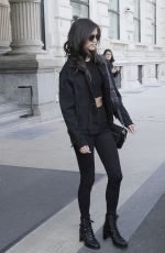 SARA SAMPAIO Out and About in Milan 02/21//2017
